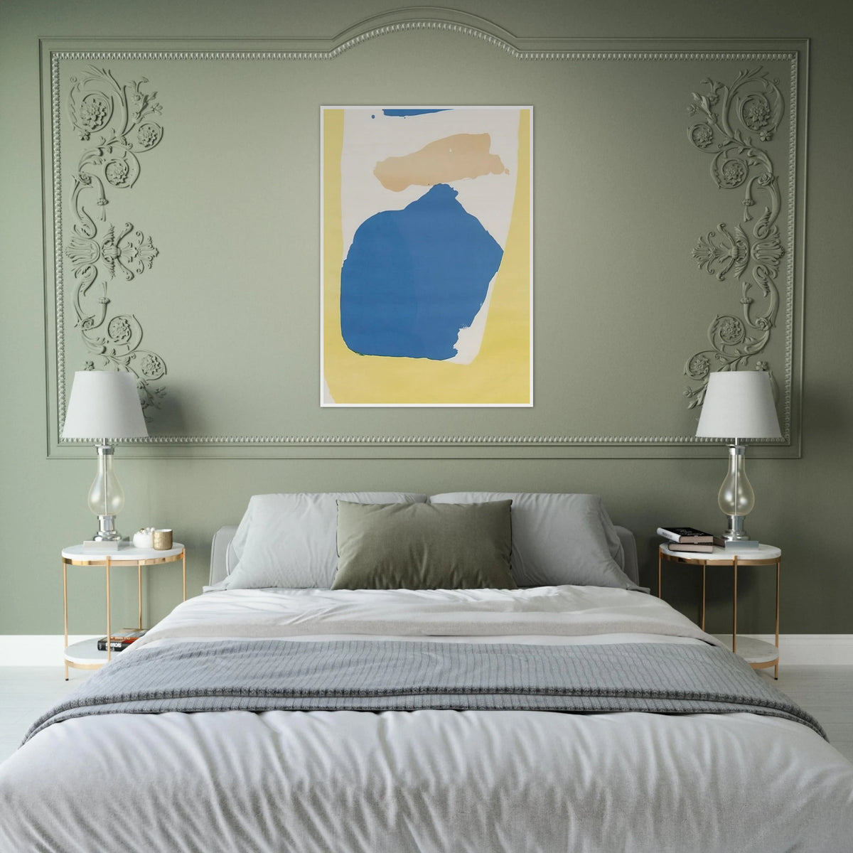 Frankenthaler Preview - 1965 Framed Poster | Helen Frankenthaler Framed Prints Wall Art | Frankenthaler Helen
