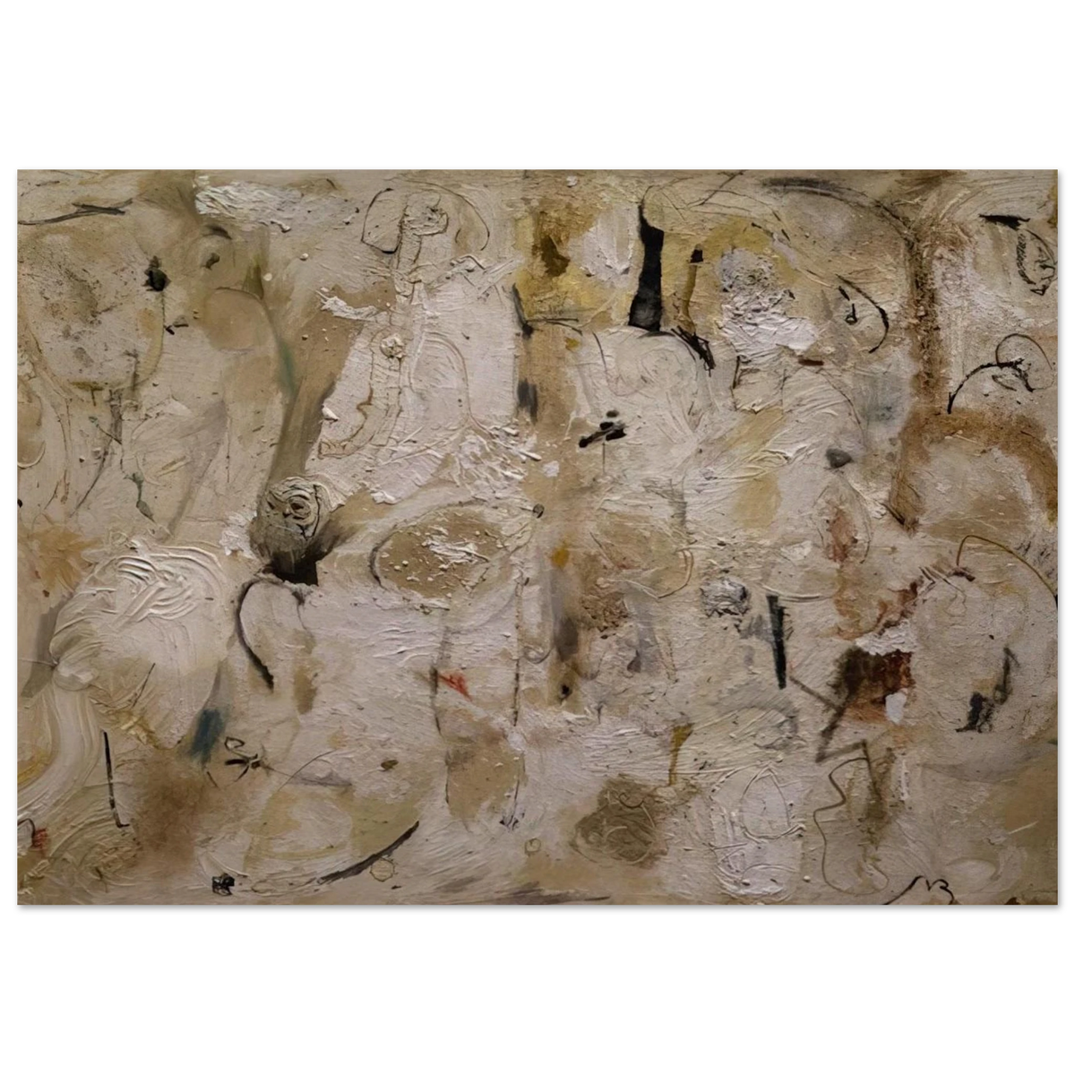 Painted on 21st Street - 1951 Poster | Helen Frankenthaler Poster | Frankenthaler Helen
