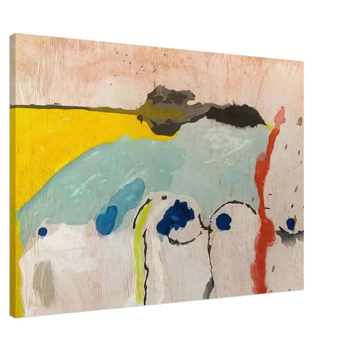 Tales of Genji I - 1998 Canvas | Helen Frankenthaler Canvas | Frankenthaler Helen