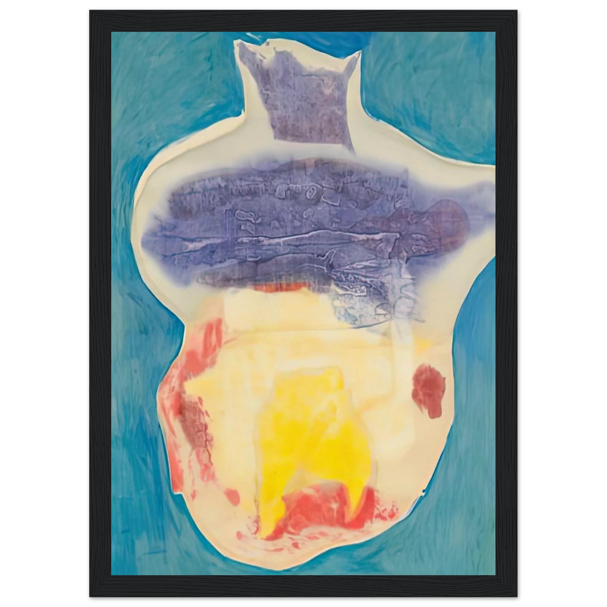 Narcissus, 1963- Framed Poster | Helen Frankenthaler Framed Prints Wall Art | Frankenthaler Helen