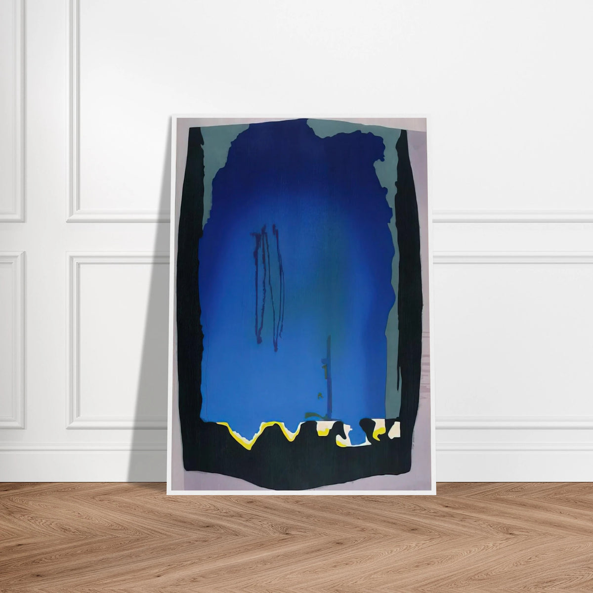 Freefall - 1992 Framed Poster | Helen Frankenthaler Framed Prints Wall Art | Frankenthaler Helen