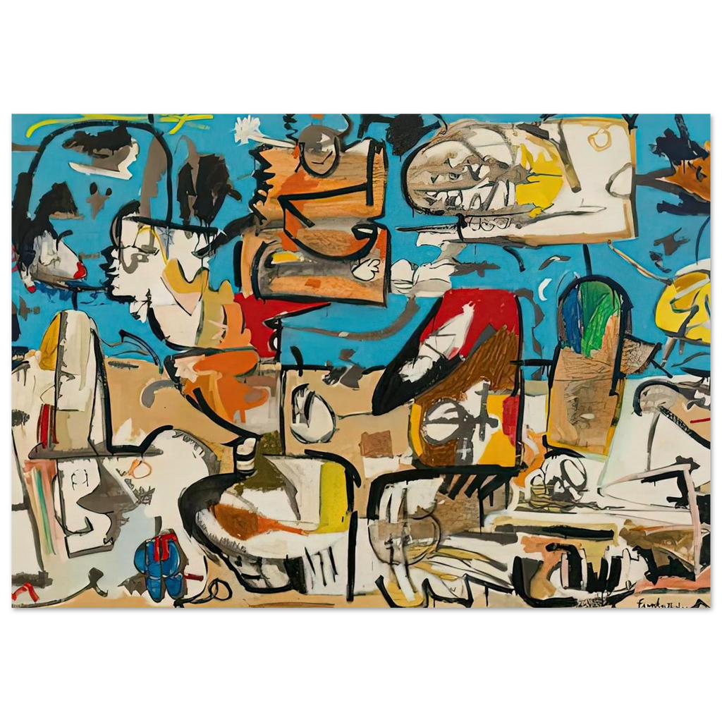 Untitled, 1951- Poster | Helen Frankenthaler Poster | Frankenthaler Helen