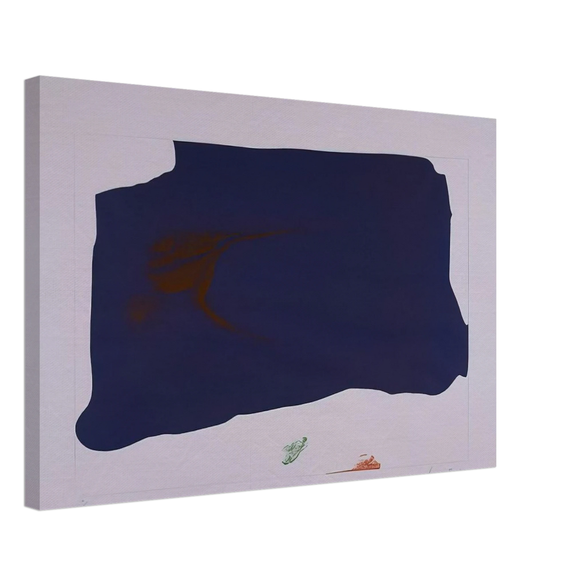 Variation II on Mauve Corner - 1969 Canvas | Helen Frankenthaler Canvas | Frankenthaler Helen