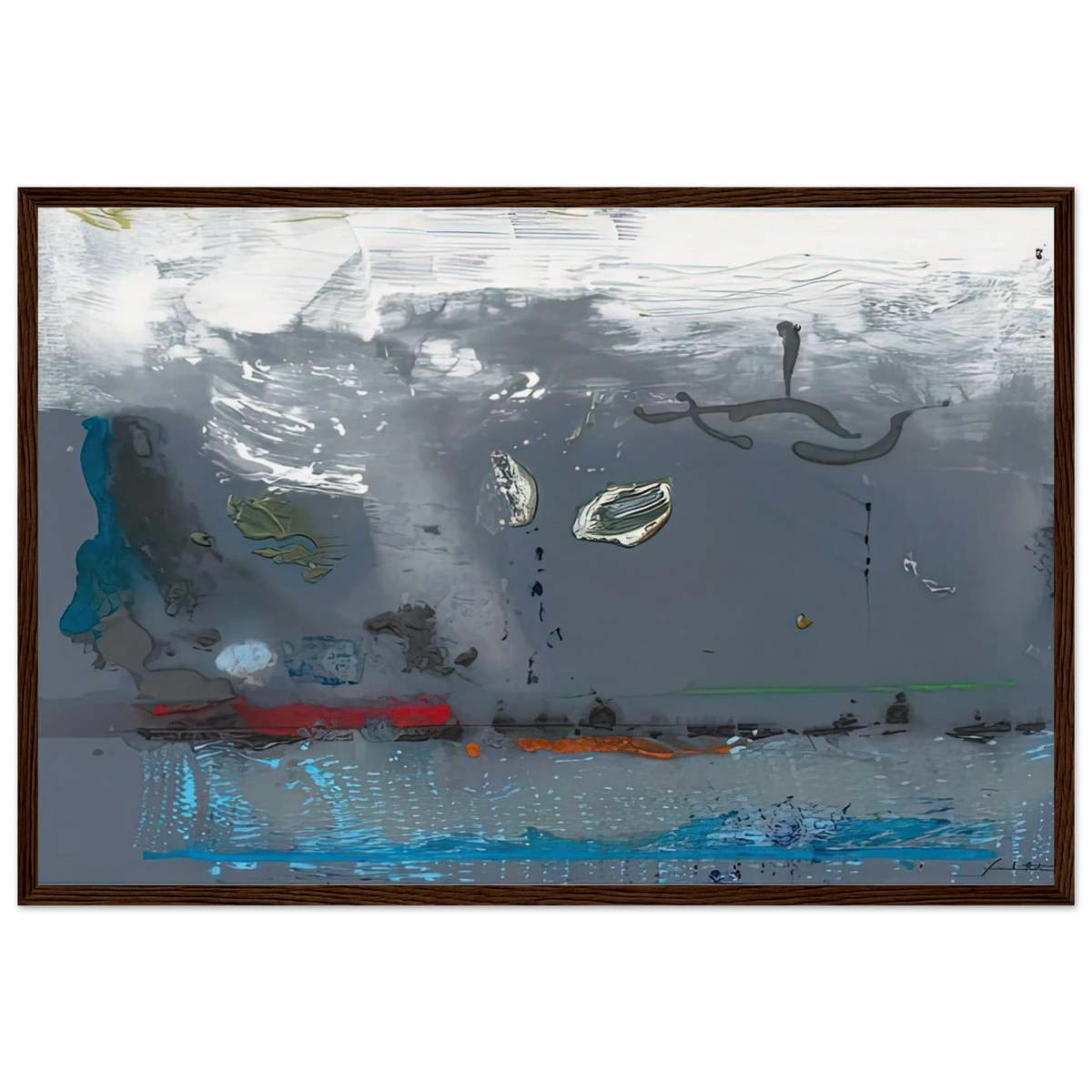 Vespers, 1992- Framed Poster | Helen Frankenthaler Framed Prints Wall Art | Frankenthaler Helen
