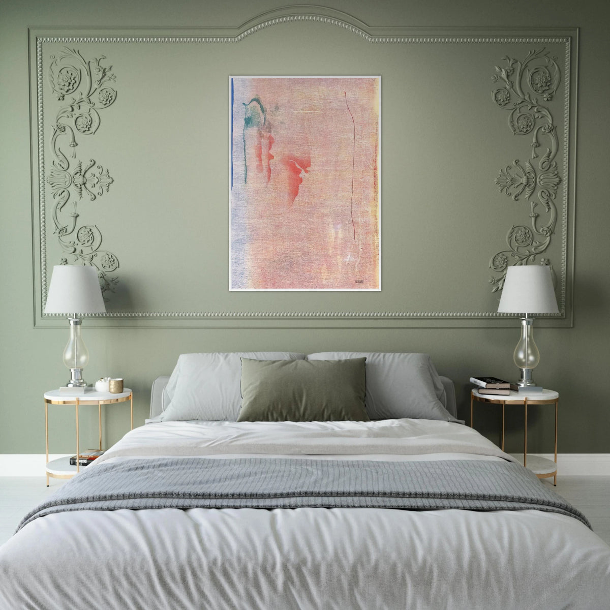 Cedar Hill - 1983 Framed Poster | Helen Frankenthaler Framed Prints Wall Art | Frankenthaler Helen