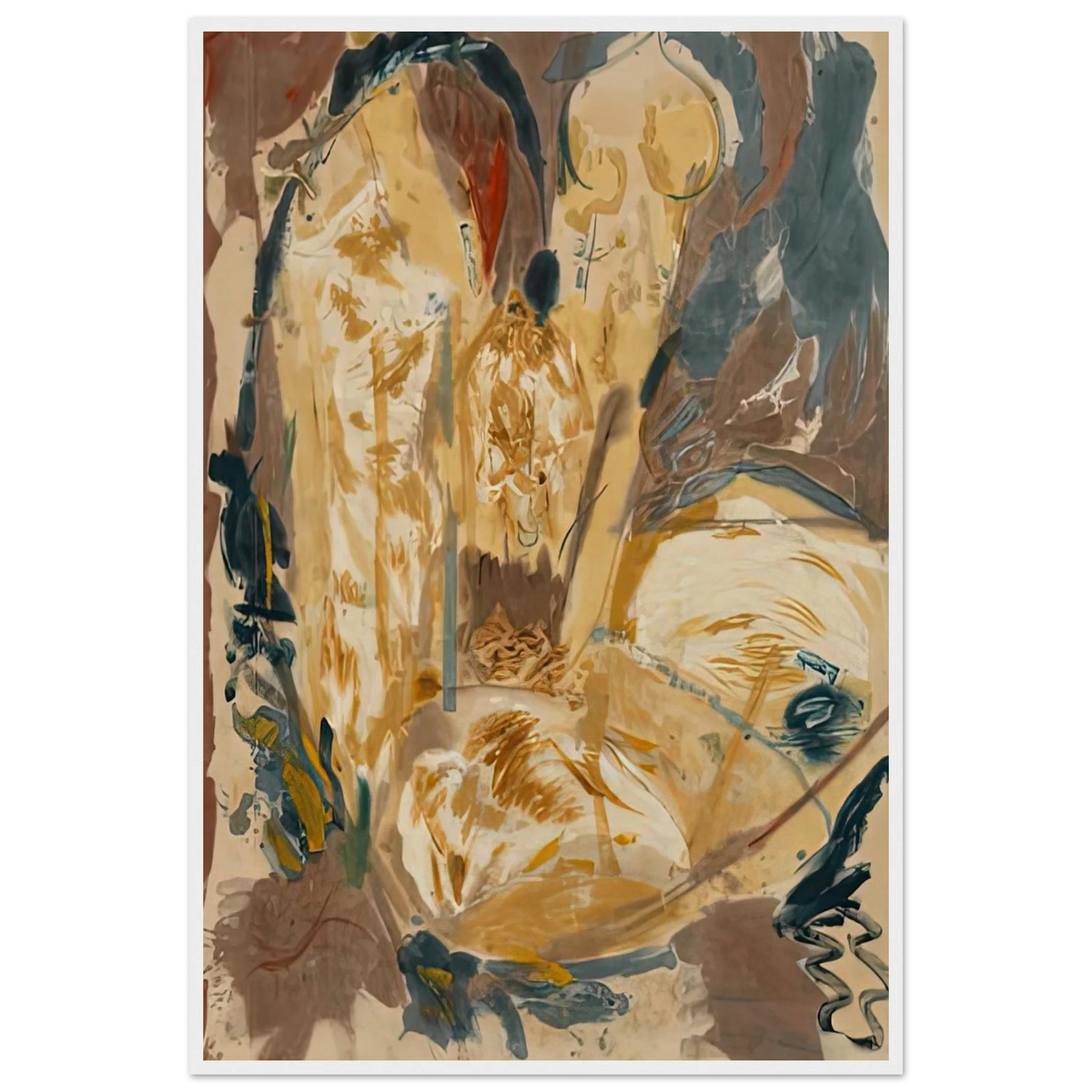 Giralda, 1956- Framed Poster | Helen Frankenthaler Framed Prints Wall Art | Frankenthaler Helen