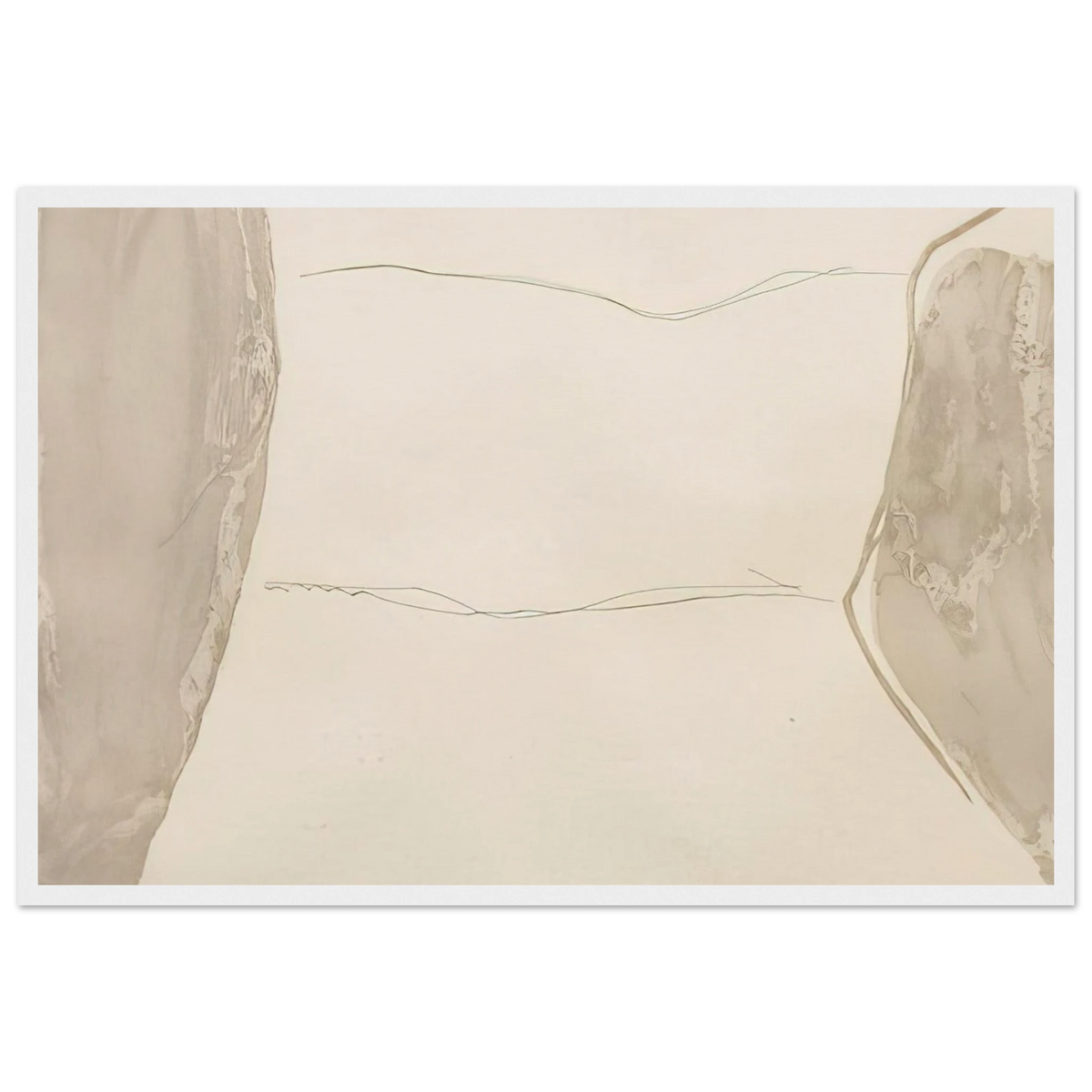 Ponti - 1973 Framed Poster | Helen Frankenthaler Framed Prints Wall Art | Frankenthaler Helen