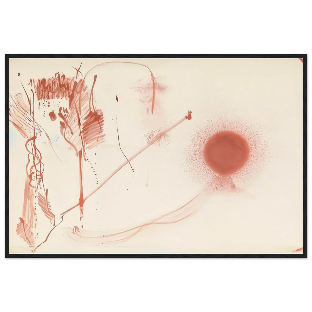 Towards a New Climate, 1957- Framed Poster | Helen Frankenthaler Framed Prints Wall Art | Frankenthaler Helen