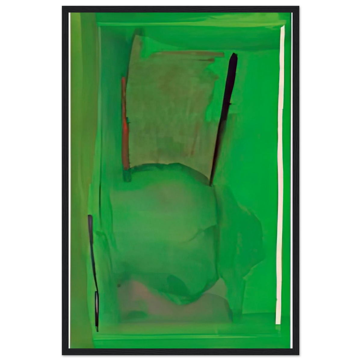 Ocean Drive West #2, 1974- Framed Poster | Helen Frankenthaler Framed Prints Wall Art | Frankenthaler Helen
