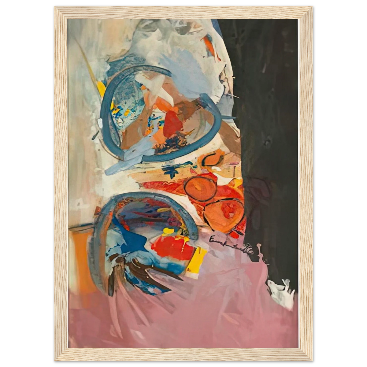 Take Off, 1956- Framed Poster | Helen Frankenthaler Framed Prints Wall Art | Frankenthaler Helen