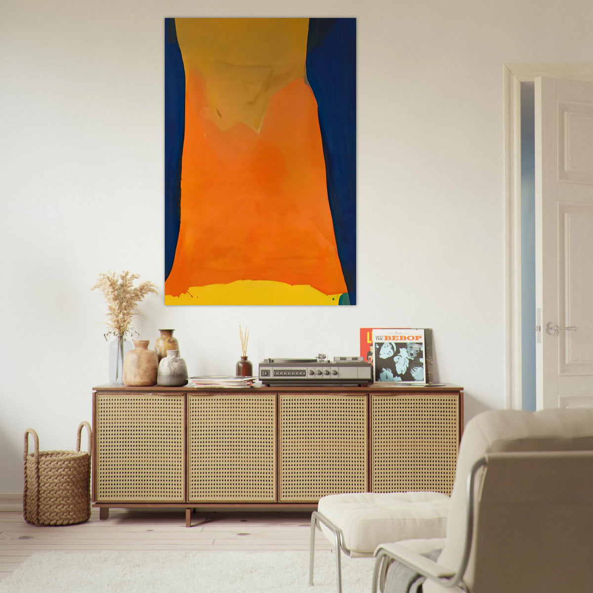 Orange Mood, 1963-64- Poster | Helen Frankenthaler Poster | Frankenthaler Helen
