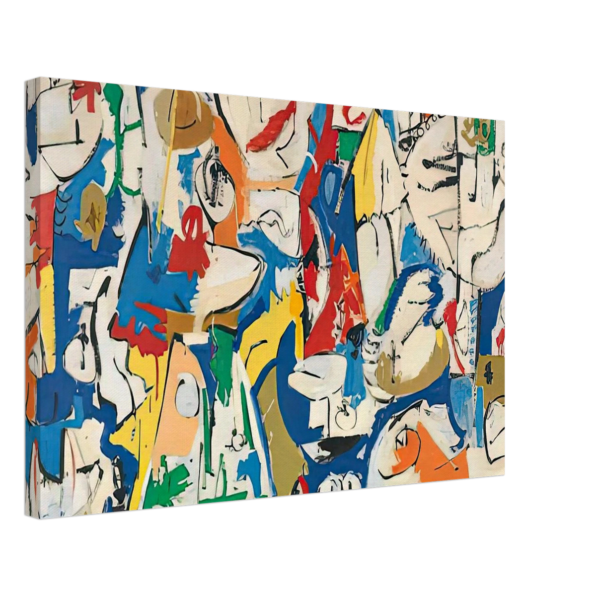 The Jugglers, 1951- Canvas | Helen Frankenthaler Canvas | Frankenthaler Helen