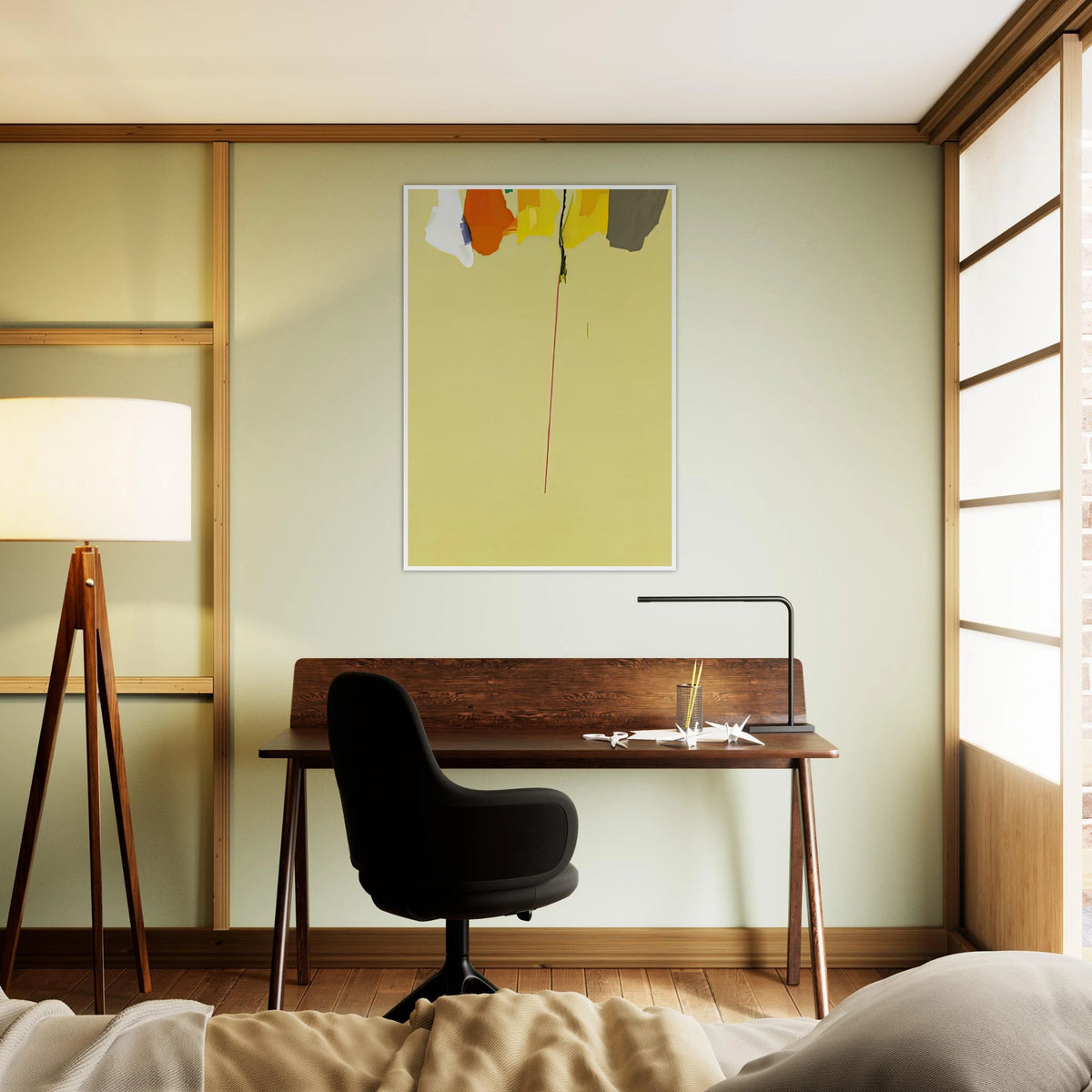 Rapunzel, 1974- Framed Poster | Helen Frankenthaler Framed Prints Wall Art | Frankenthaler Helen