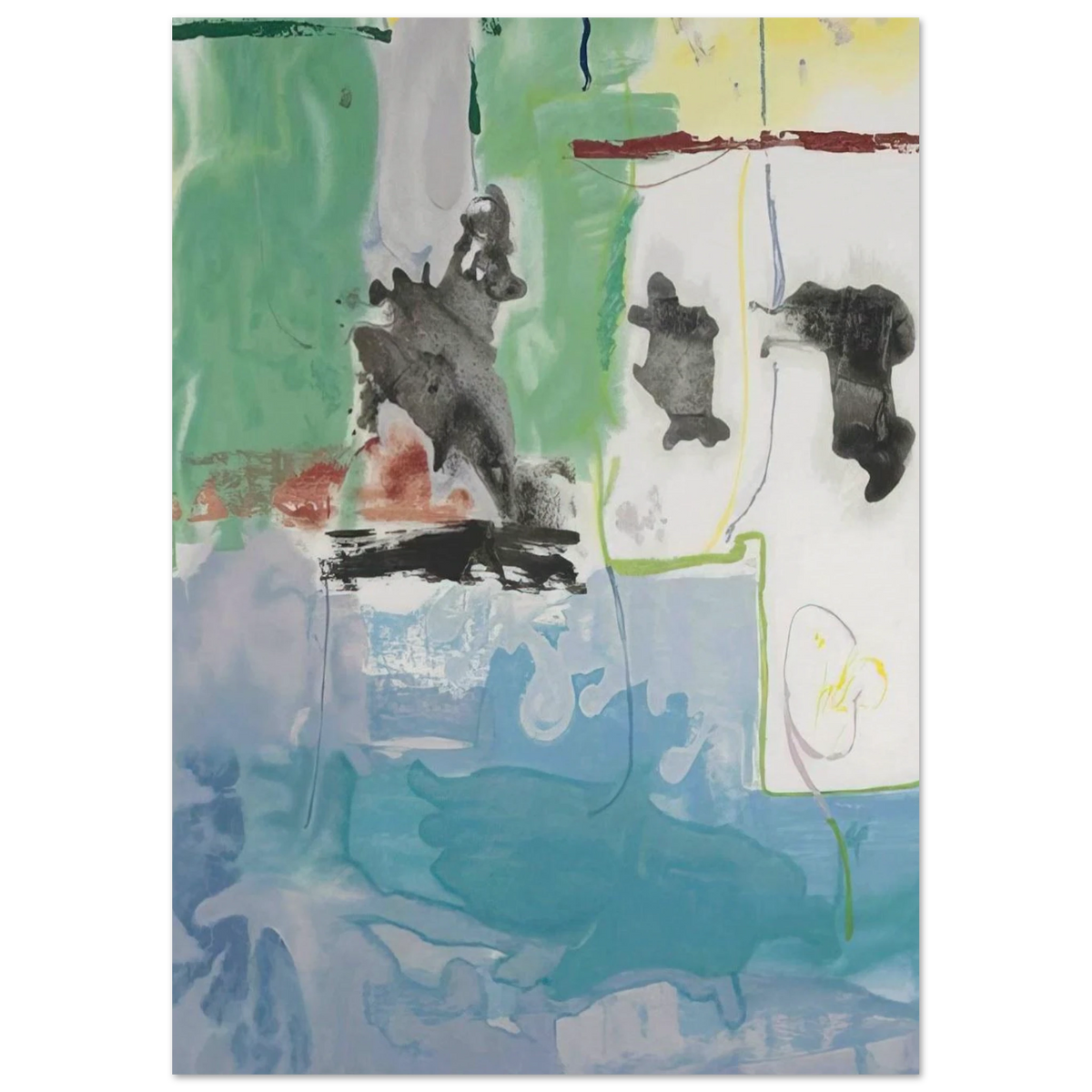 West Wind - 1997 Poster | Helen Frankenthaler Poster | Frankenthaler Helen