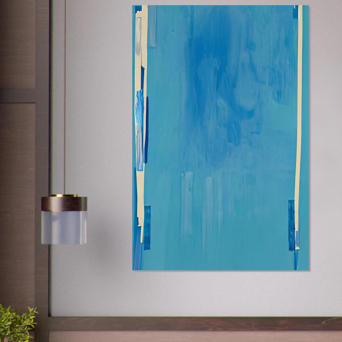 Blue Bellows, 1976- Poster | Helen Frankenthaler Poster | Frankenthaler Helen