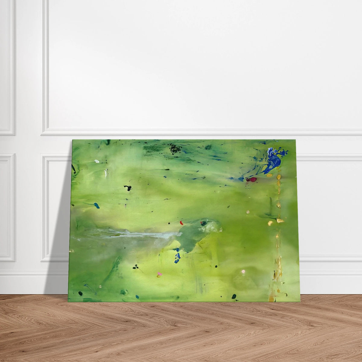 A Green Thought in a Green Shade - 1981 Canvas | Helen Frankenthaler Canvas | Frankenthaler Helen