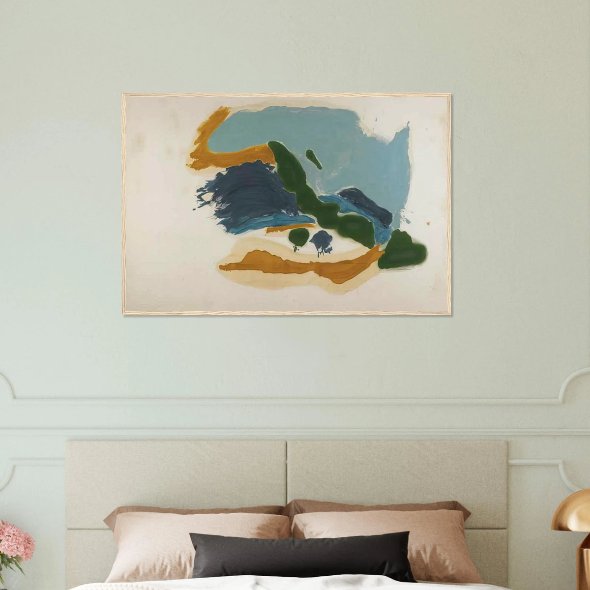 Tuscany - 1963 Framed Poster | Helen Frankenthaler Framed Prints Wall Art | Frankenthaler Helen