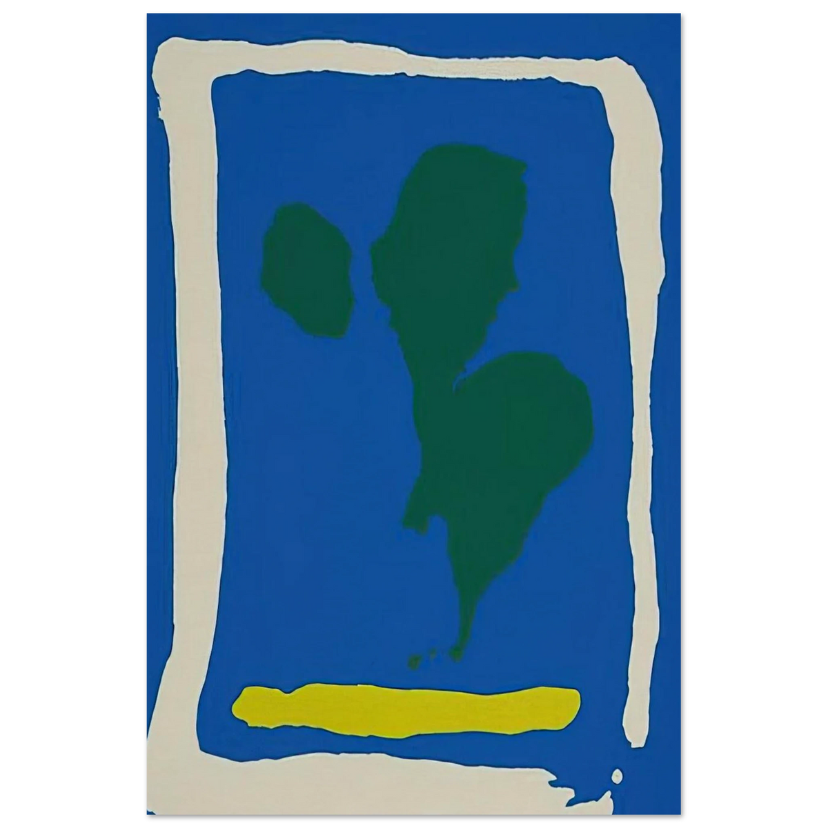 Air Frame - 1965 Poster | Helen Frankenthaler Poster | Frankenthaler Helen