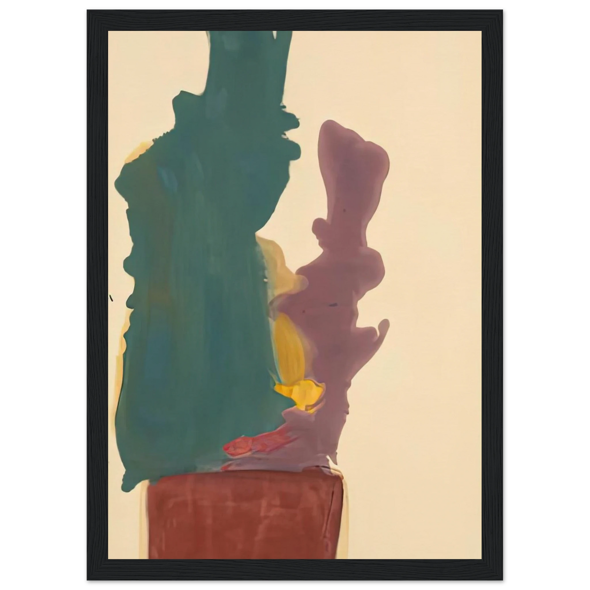 Evil Spirit, 1963- Framed Poster | Helen Frankenthaler Framed Prints Wall Art | Frankenthaler Helen