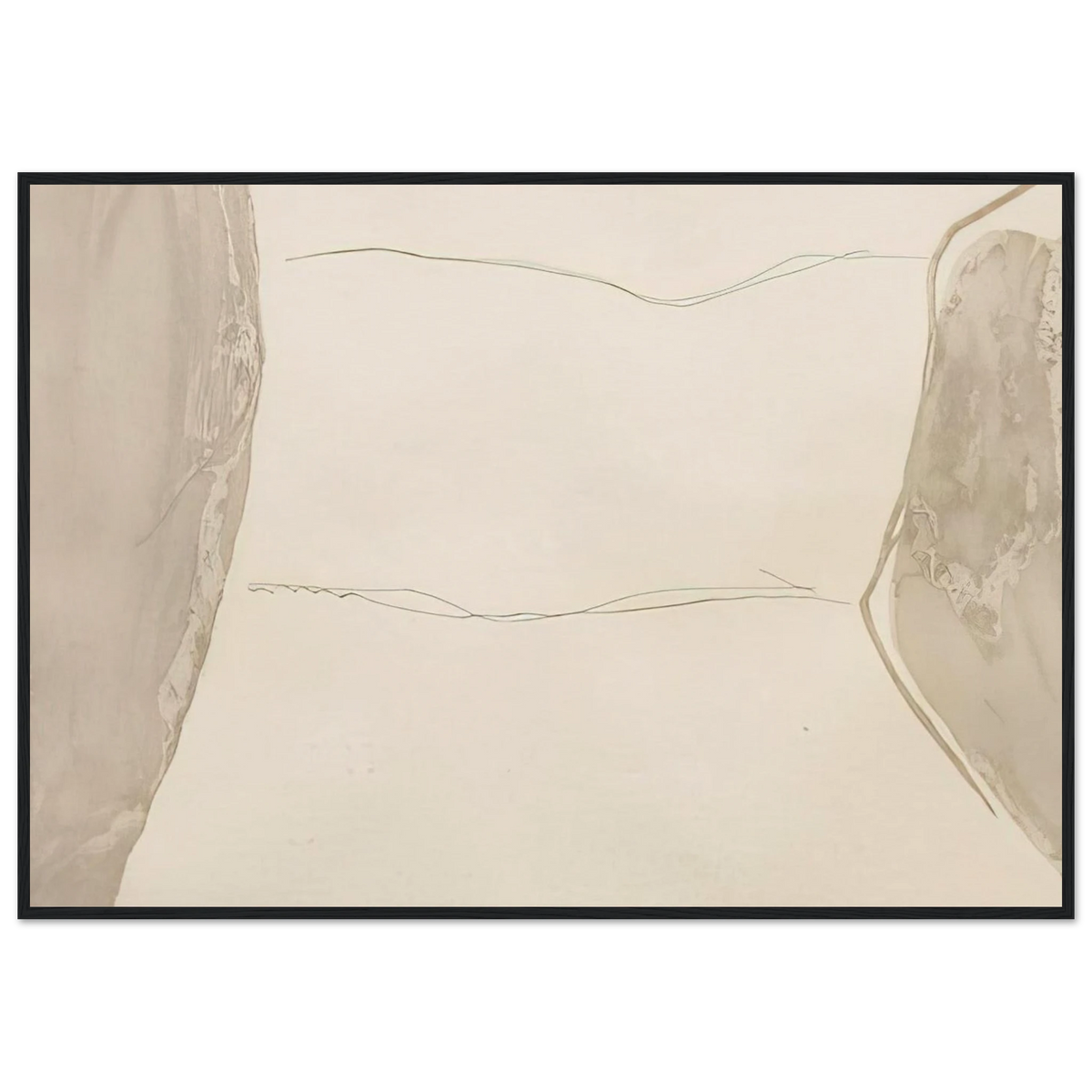Ponti - 1973 Framed Poster | Helen Frankenthaler Framed Prints Wall Art | Frankenthaler Helen