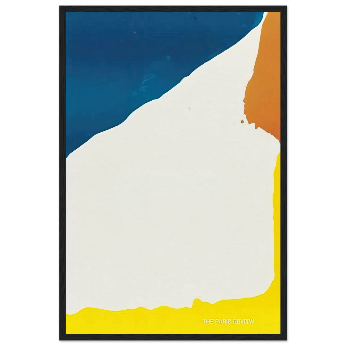 Paris Review - 1966 Framed Poster | Helen Frankenthaler Framed Prints Wall Art | Frankenthaler Helen