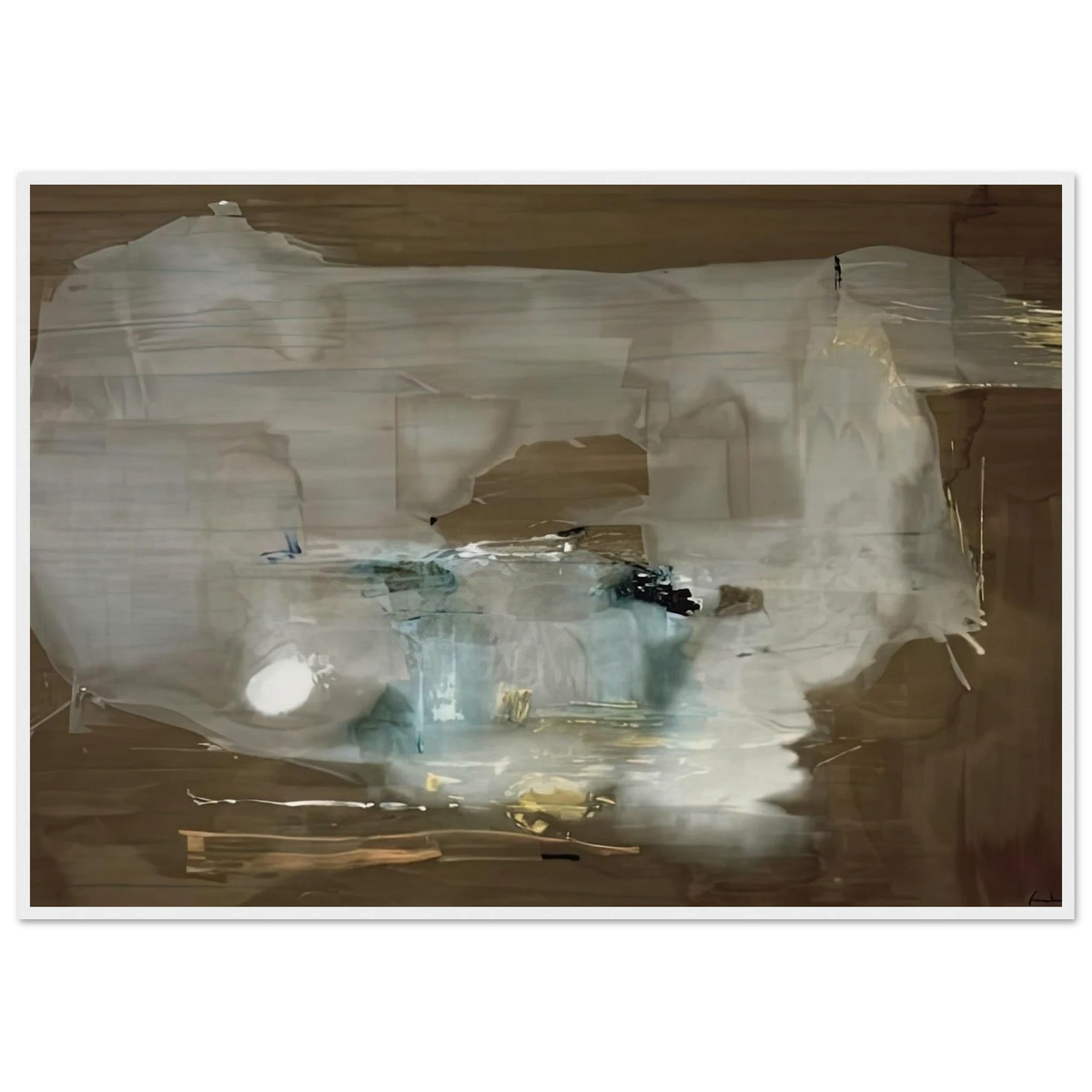 M, 1977- Framed Poster | Helen Frankenthaler Framed Prints Wall Art | Frankenthaler Helen