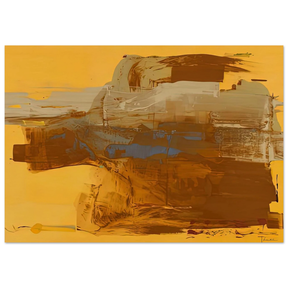 Mineral Kingdom, 1976- Poster | Helen Frankenthaler Poster | Frankenthaler Helen