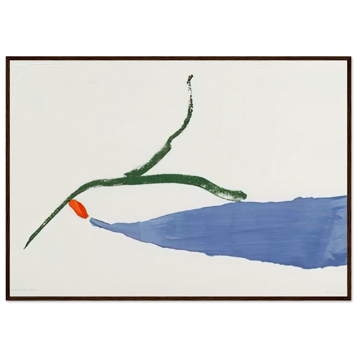 A Little Zen - 1970 Framed Poster | Helen Frankenthaler Framed Prints Wall Art | Frankenthaler Helen