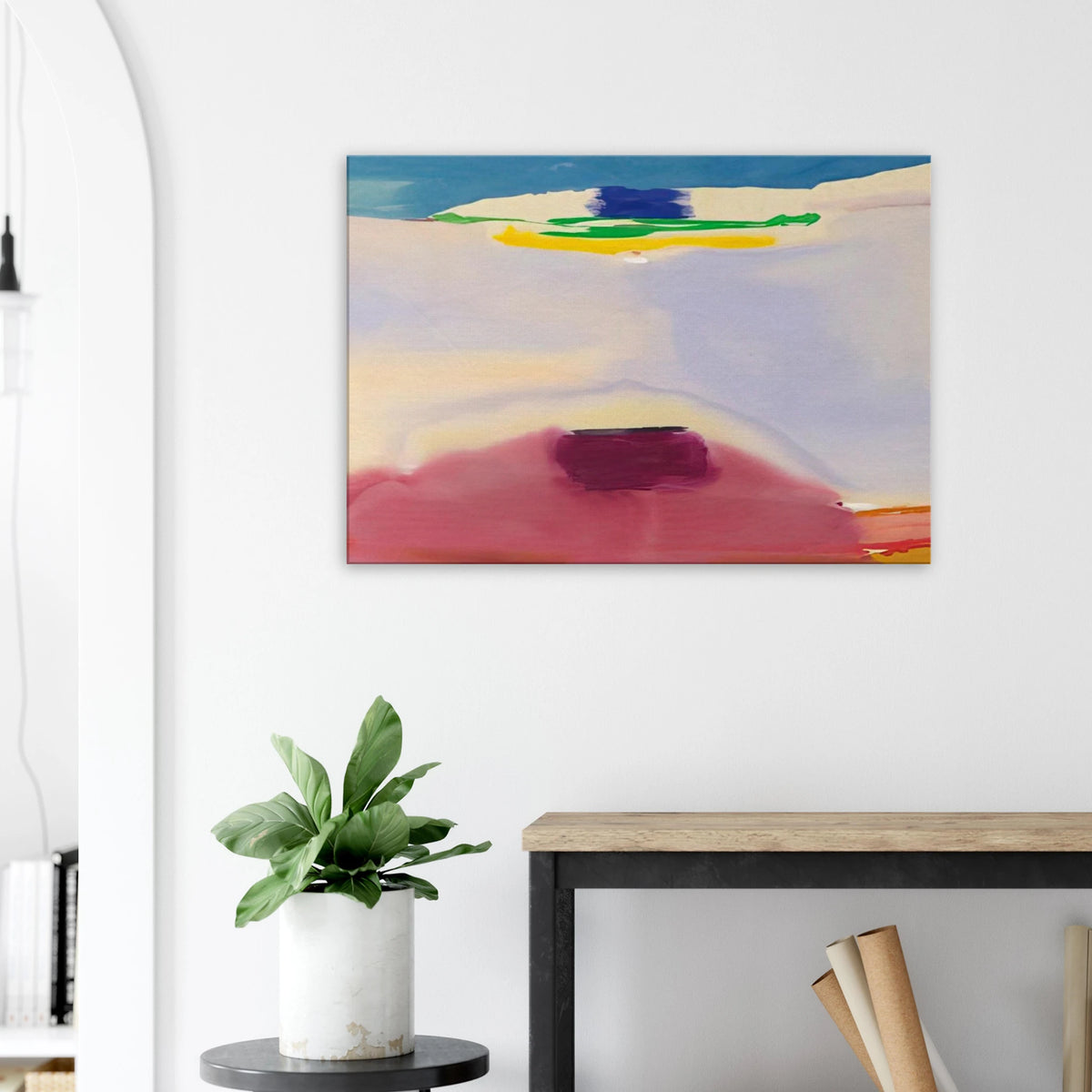 Leveling - 1973 Canvas | Helen Frankenthaler Canvas | Frankenthaler Helen