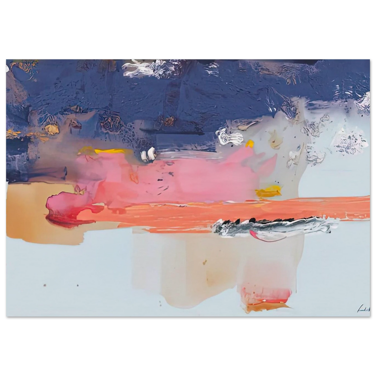 Western Roadmap, 1991- Poster | Helen Frankenthaler Poster | Frankenthaler Helen