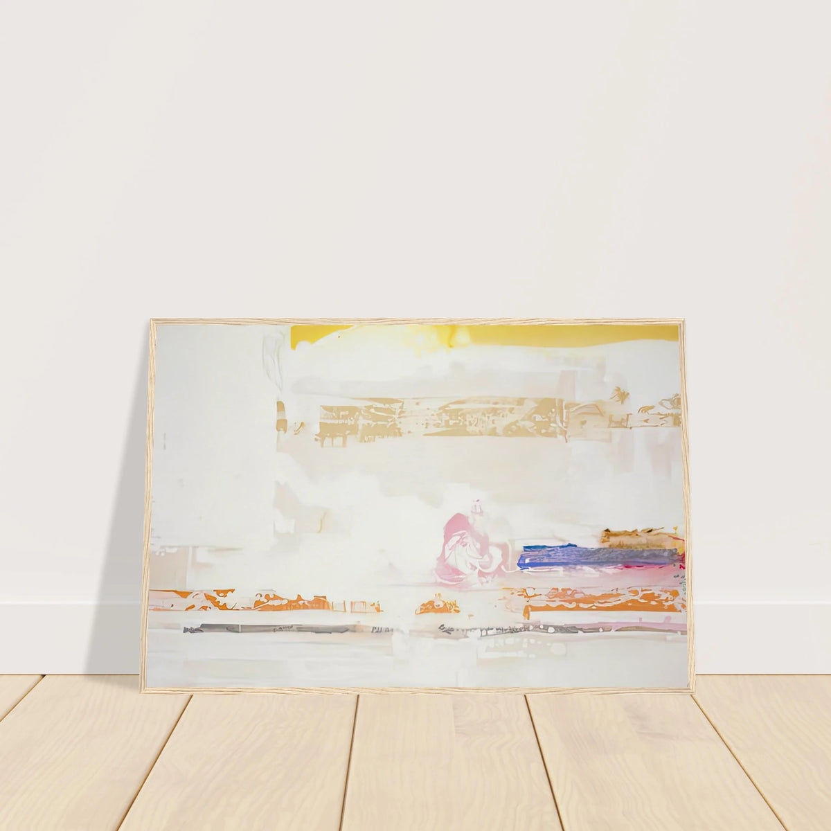 Snow Basin, 1990- Framed Poster | Helen Frankenthaler Framed Prints Wall Art | Frankenthaler Helen