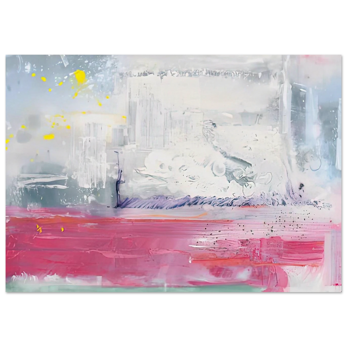 Hot Ice, 1990- Poster | Helen Frankenthaler Poster | Frankenthaler Helen