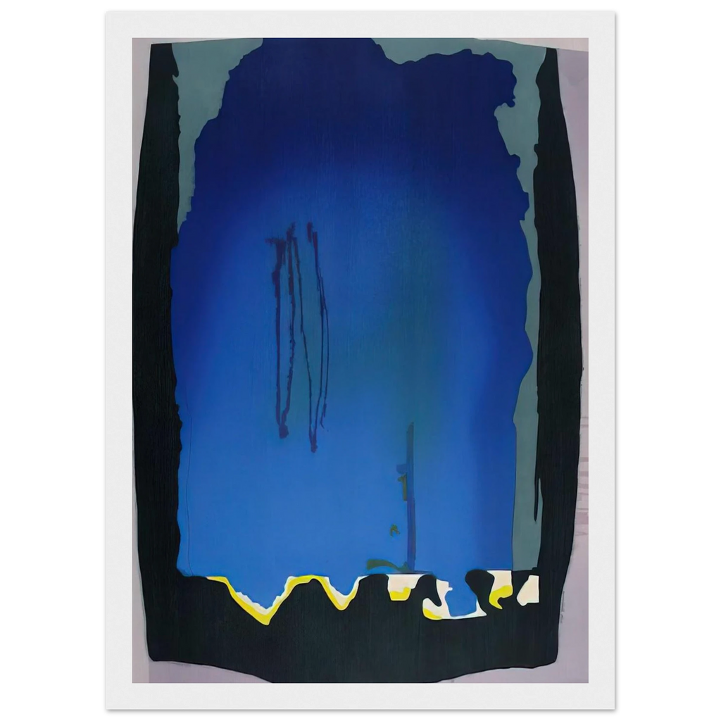 Freefall - 1992 Framed Poster | Helen Frankenthaler Framed Prints Wall Art | Frankenthaler Helen