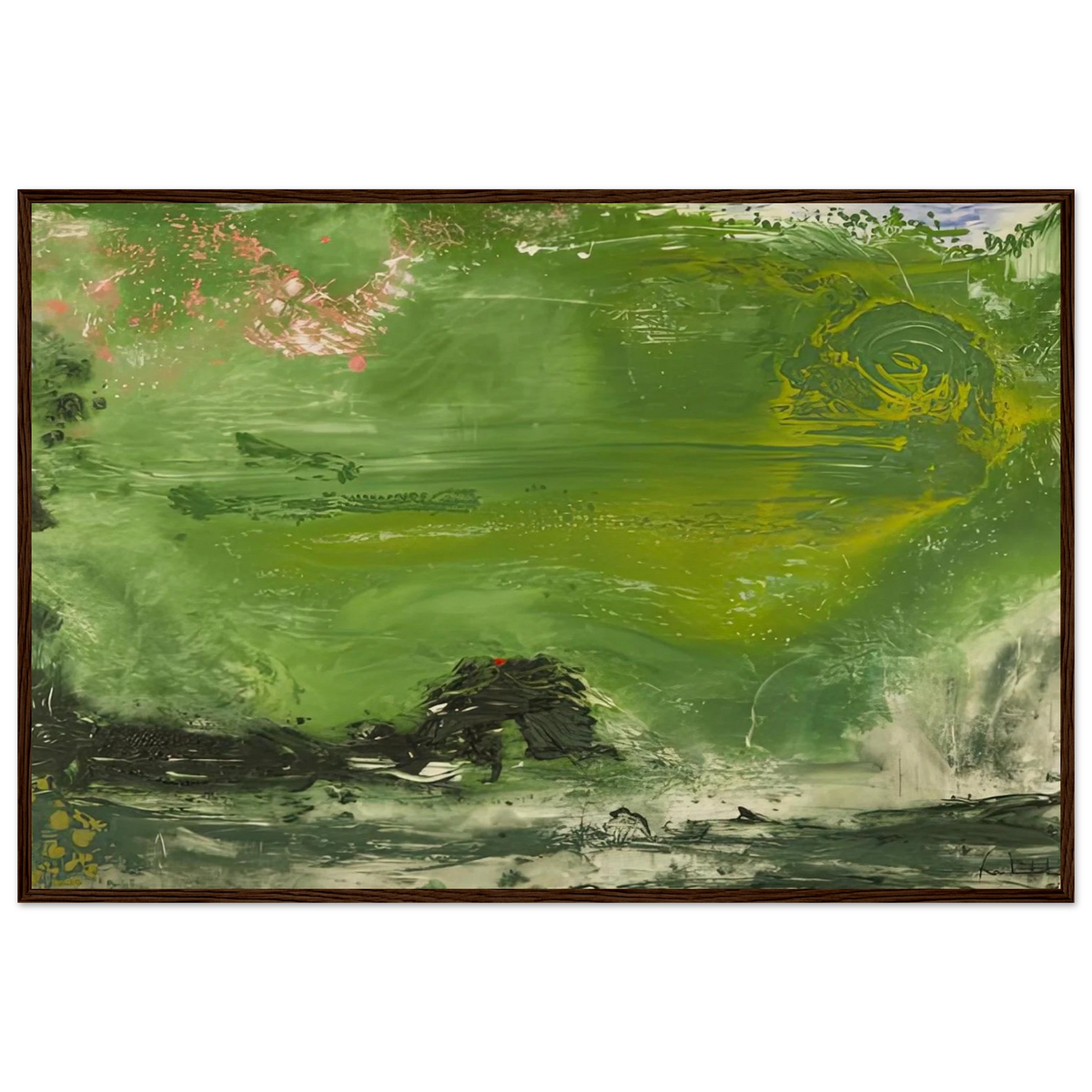 Overture, 1992- Framed Poster | Helen Frankenthaler Framed Prints Wall Art | Frankenthaler Helen