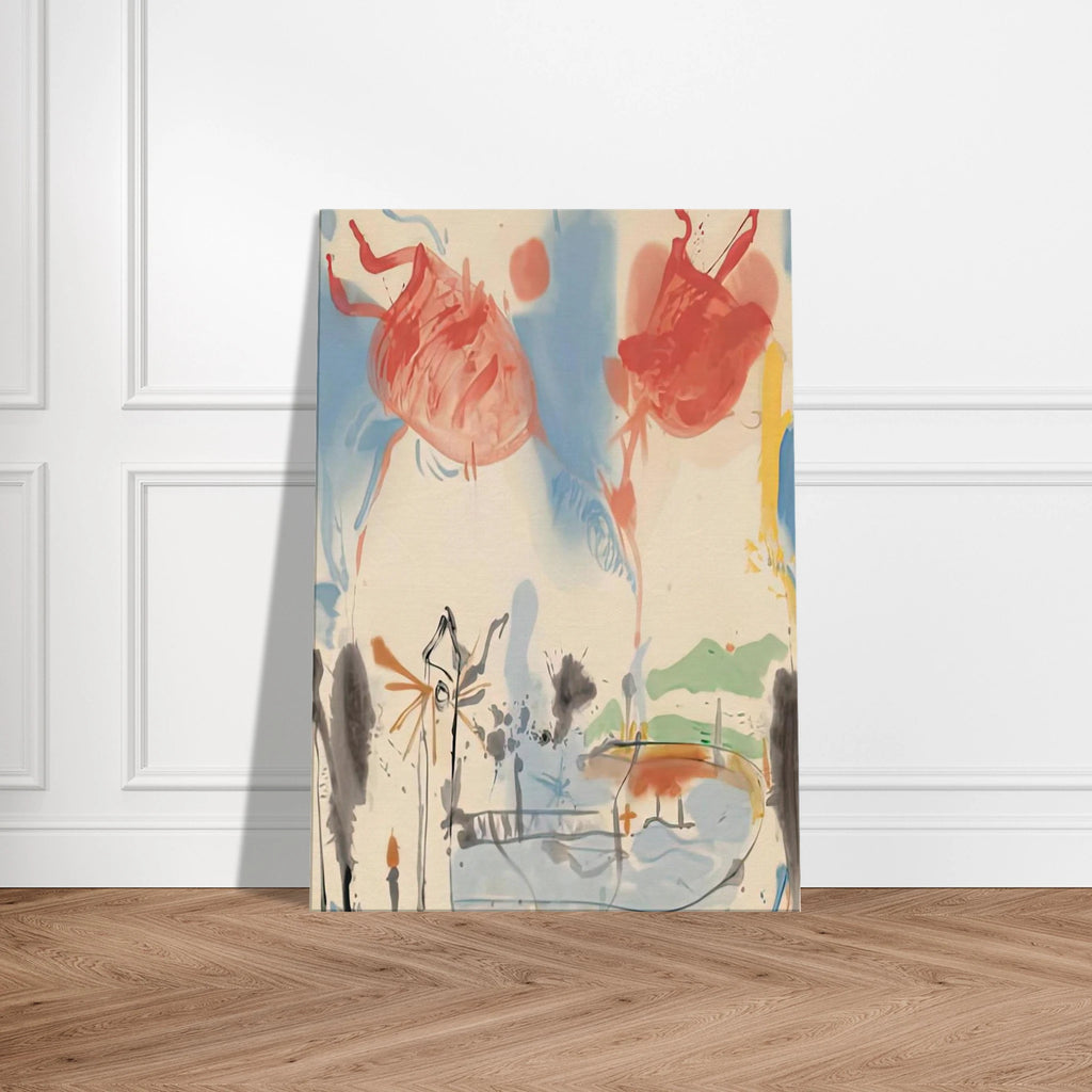 Round Trip, 1957- Canvas | Helen Frankenthaler Canvas | Frankenthaler Helen