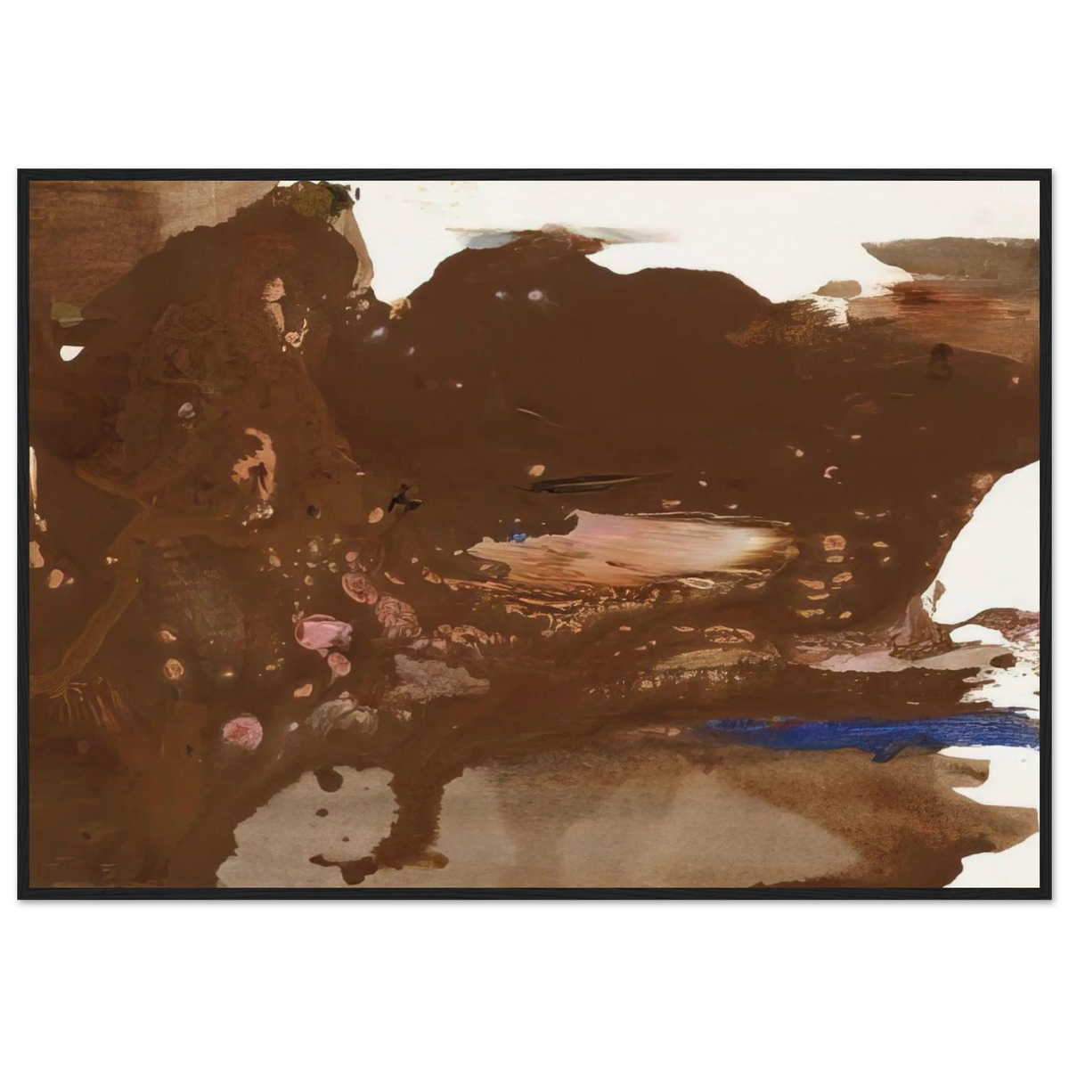 Untitled - 1978 Framed Poster | Helen Frankenthaler Framed Prints Wall Art | Frankenthaler Helen