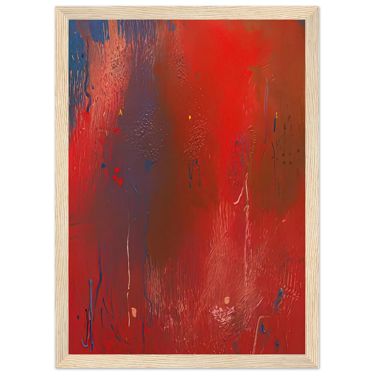 Warrior, 1991- Framed Poster | Helen Frankenthaler Framed Prints Wall Art | Frankenthaler Helen