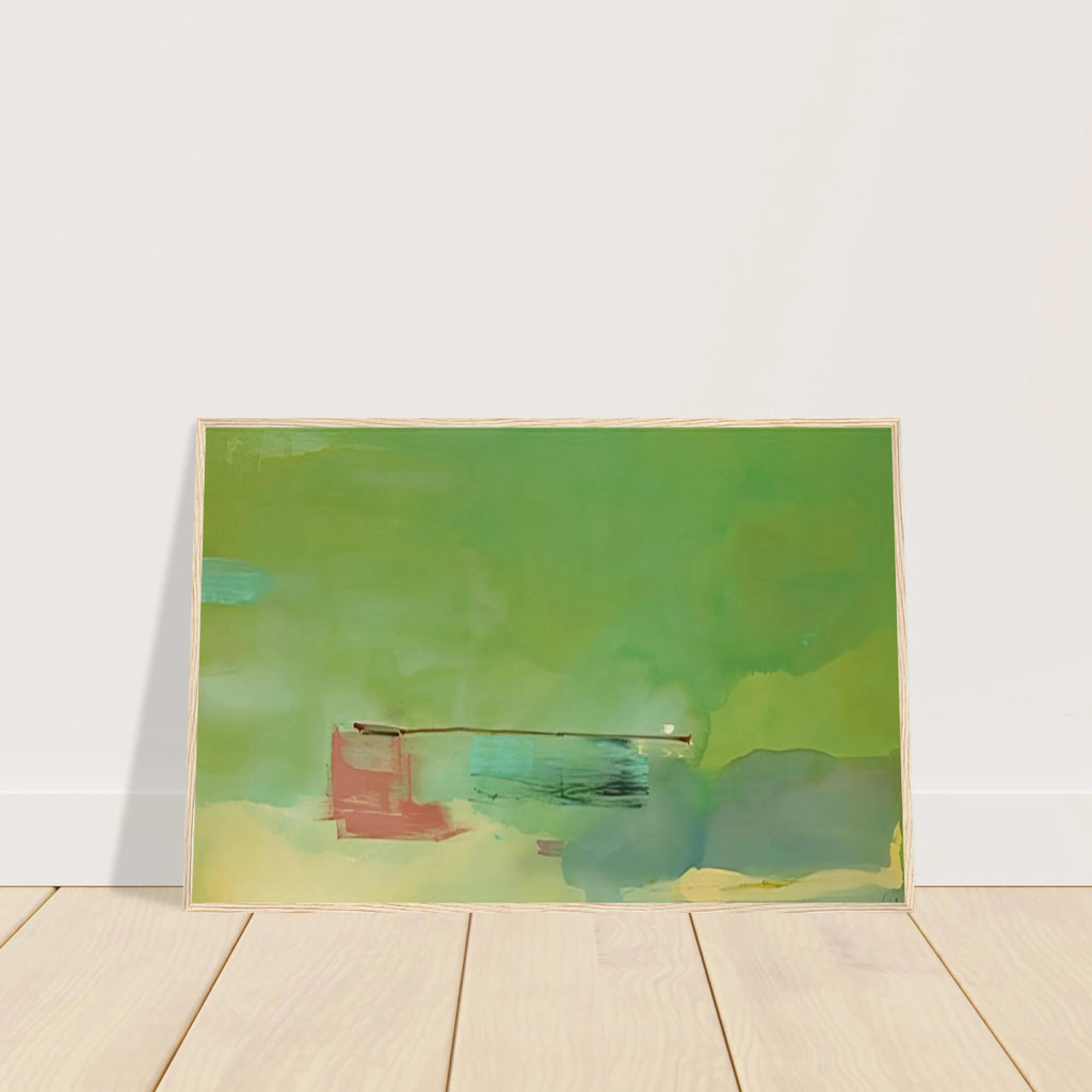 Springscape - 1975 Framed Poster | Helen Frankenthaler Framed Prints Wall Art | Frankenthaler Helen
