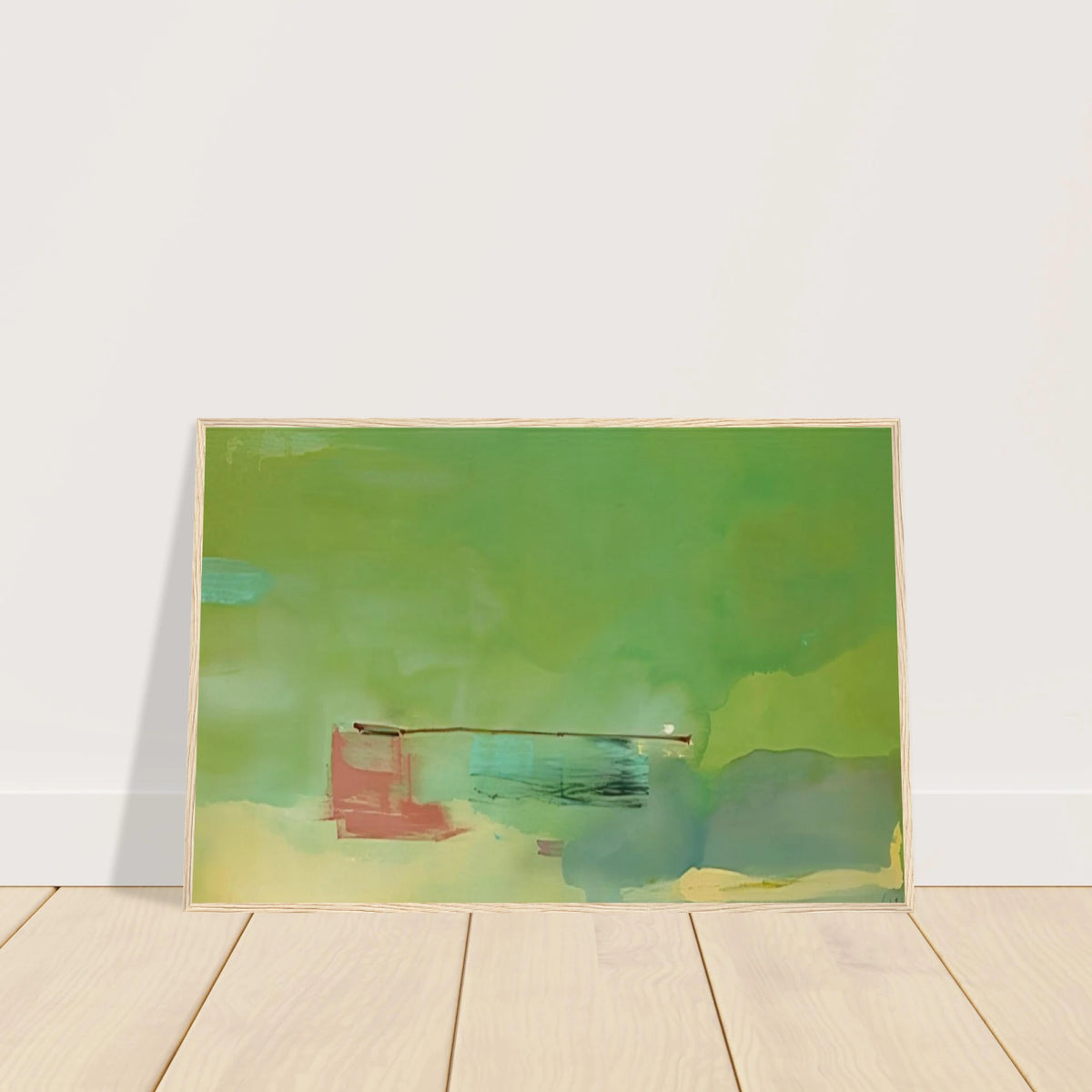 Springscape - 1975 Framed Poster | Helen Frankenthaler Framed Prints Wall Art | Frankenthaler Helen