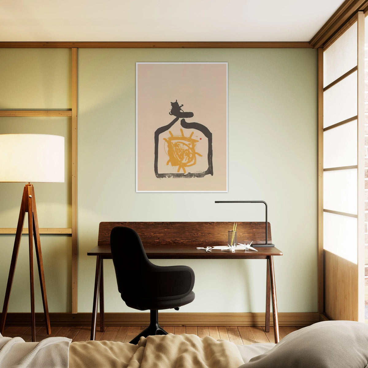 May 26th Backwards - 1961 Framed Poster | Helen Frankenthaler Framed Prints Wall Art | Frankenthaler Helen