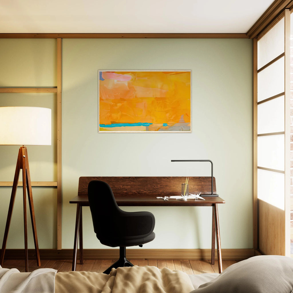 Royal Fireworks, 1975- Framed Poster | Helen Frankenthaler Framed Prints Wall Art | Frankenthaler Helen
