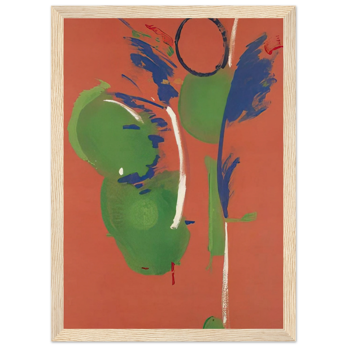 Mary, Mary - 1987 Framed Poster | Helen Frankenthaler Framed Prints Wall Art | Frankenthaler Helen