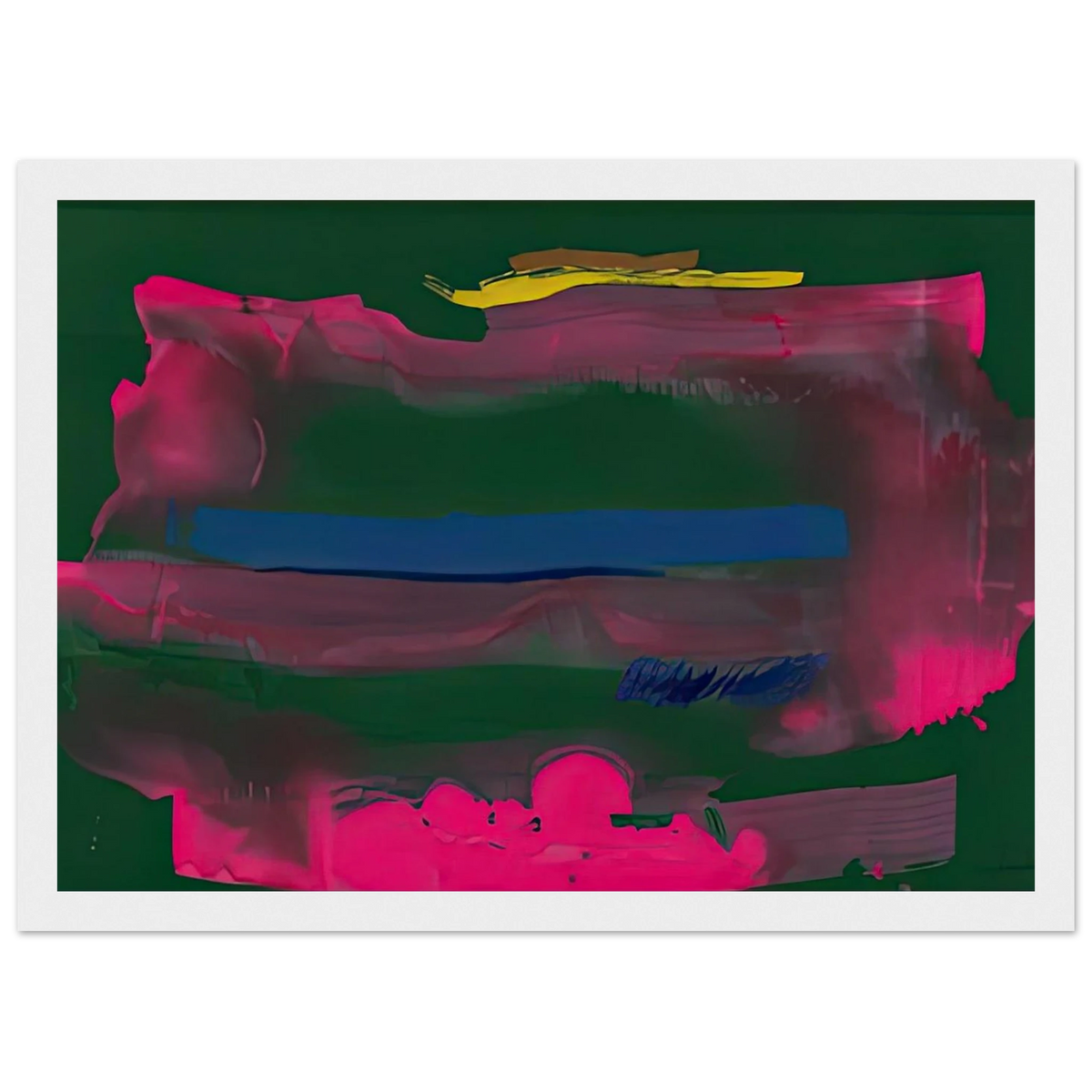 Reef, 1991- Framed Poster | Helen Frankenthaler Framed Prints Wall Art | Frankenthaler Helen