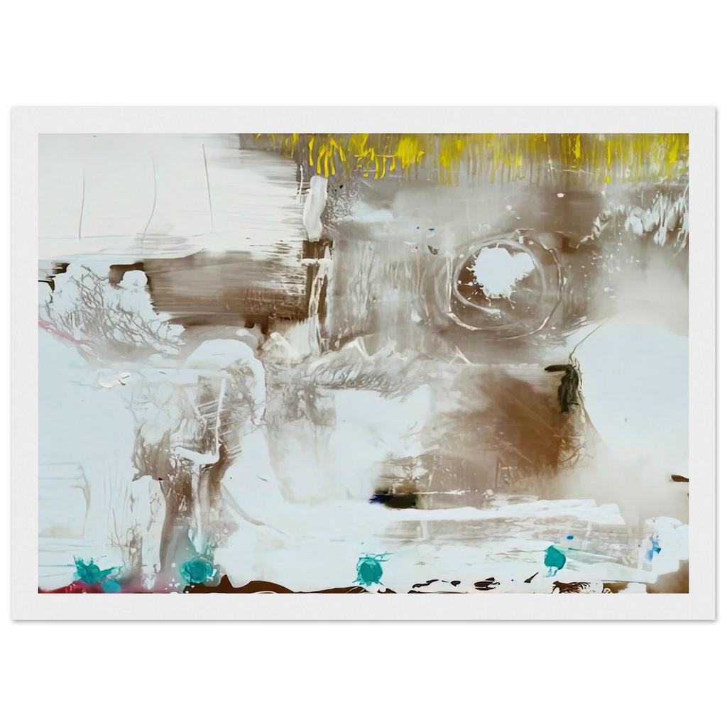 Arctic Thaw, 1990- Framed Poster | Helen Frankenthaler Framed Prints Wall Art | Frankenthaler Helen