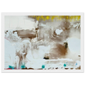 Arctic Thaw, 1990- Framed Poster | Helen Frankenthaler Framed Prints Wall Art | Frankenthaler Helen