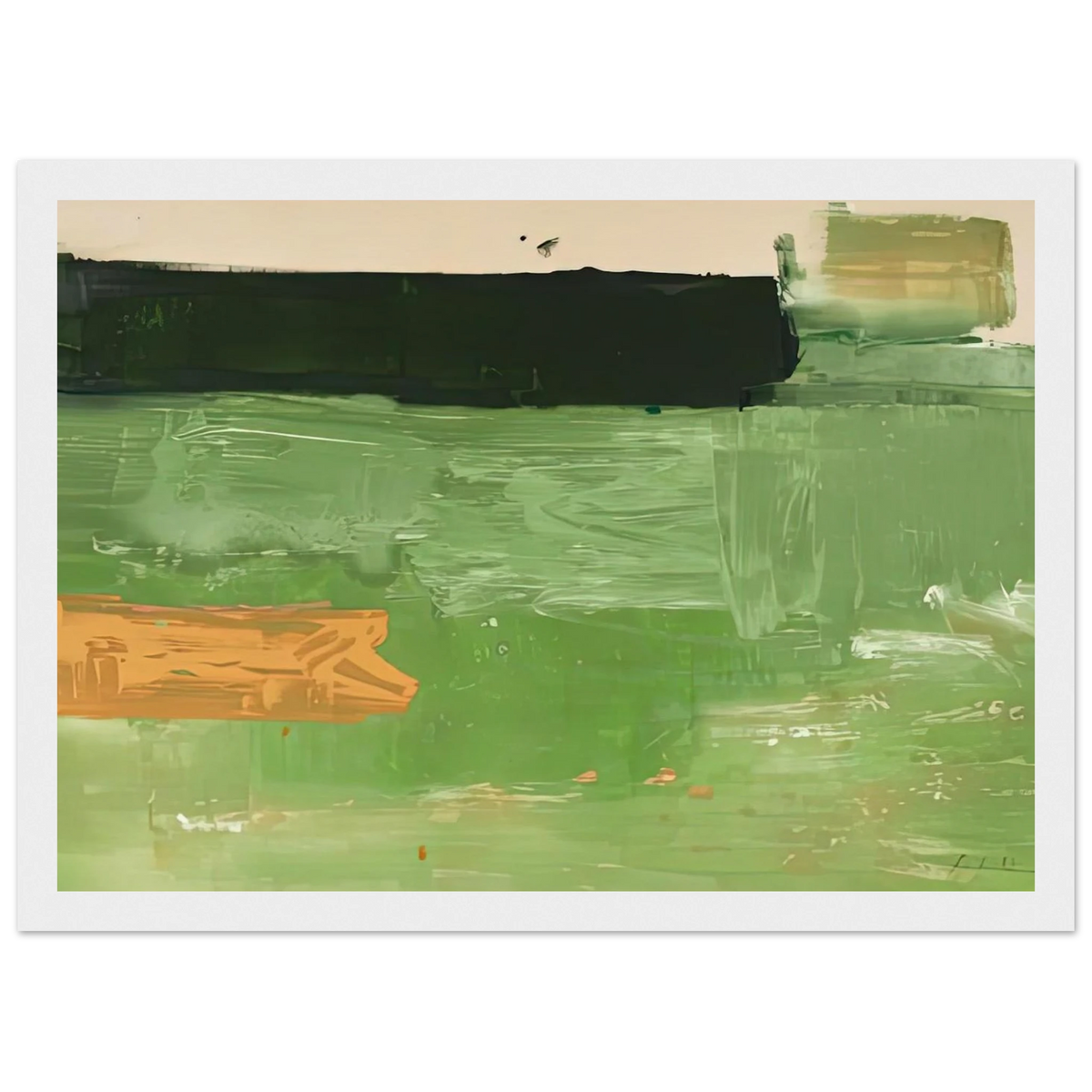 Mediterranean, 1981- Framed Poster | Helen Frankenthaler Framed Prints Wall Art | Frankenthaler Helen