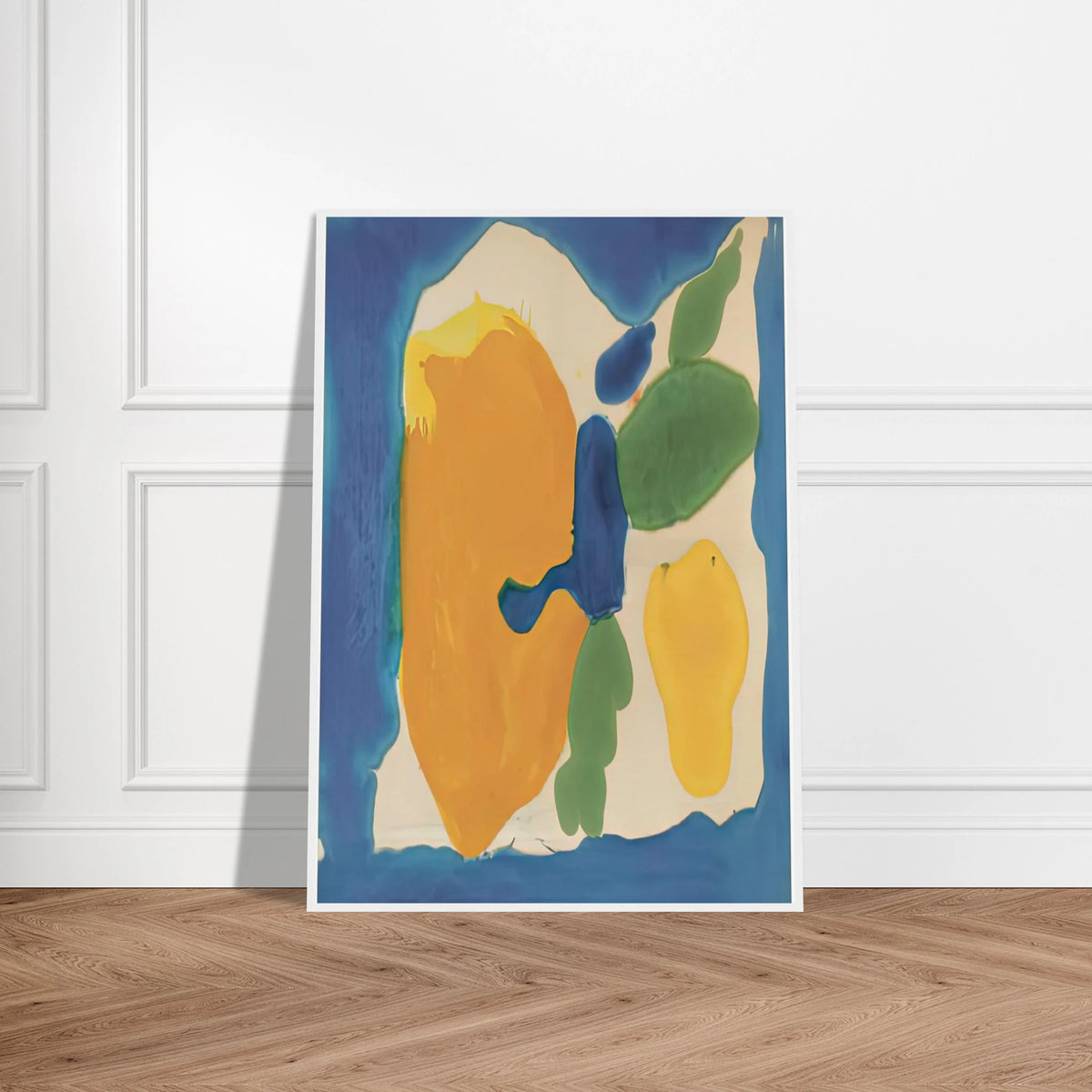 Provincetown Window, 1963-64- Framed Poster | Helen Frankenthaler Framed Prints Wall Art | Frankenthaler Helen