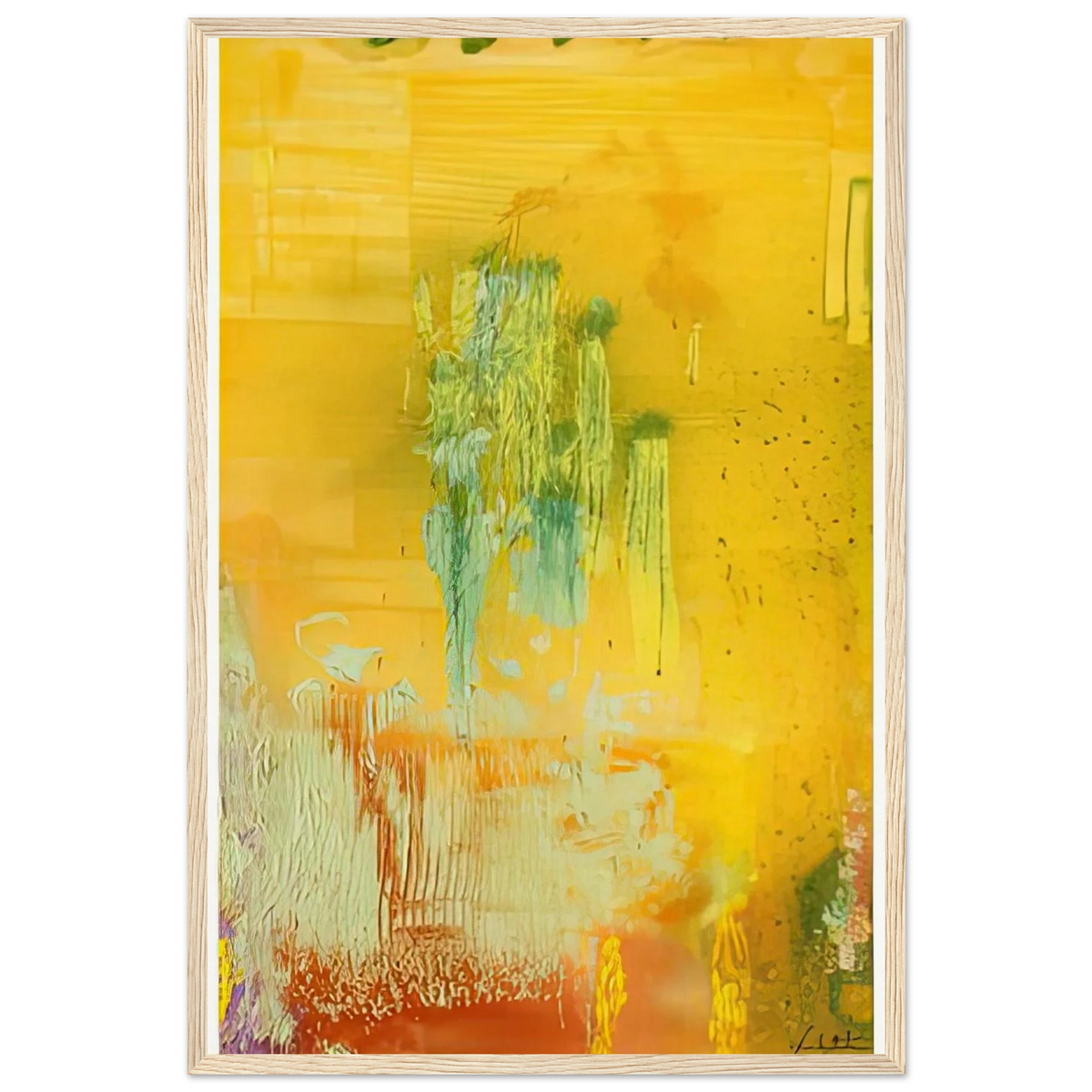 Aspens, 1991- Framed Poster | Helen Frankenthaler Framed Prints Wall Art | Frankenthaler Helen