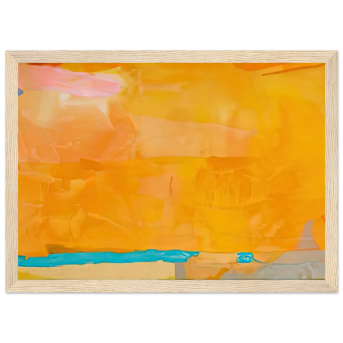Royal Fireworks, 1975- Framed Poster | Helen Frankenthaler Framed Prints Wall Art | Frankenthaler Helen