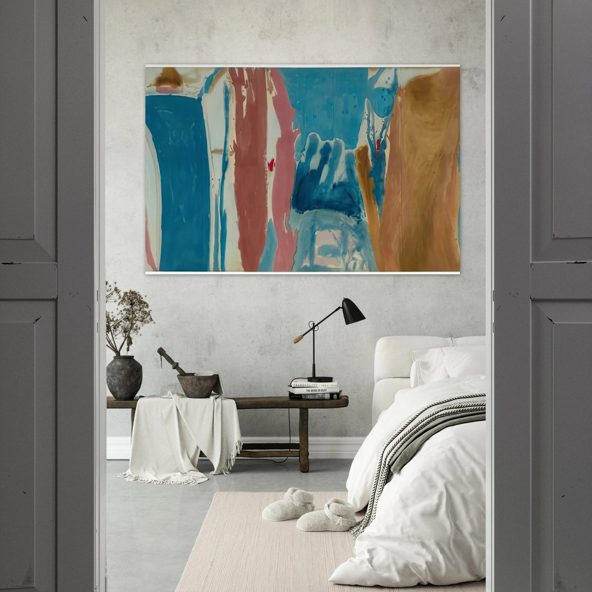 Open Wall, 1953- Poster | Helen Frankenthaler Poster | Frankenthaler Helen